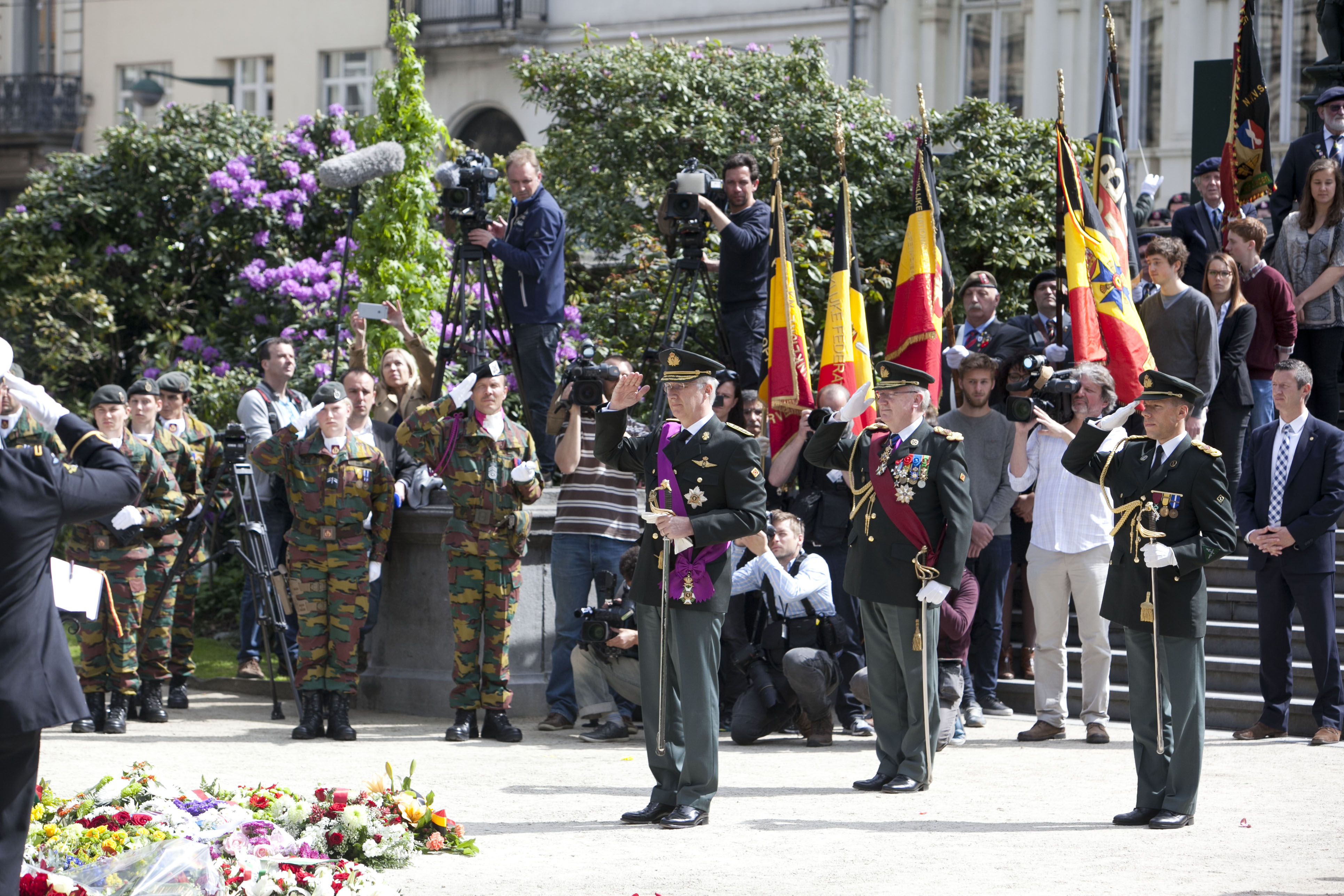  Cérémonie de commémoration des 70 ans de la fin de la Seconde Guerre mondiale en Europe