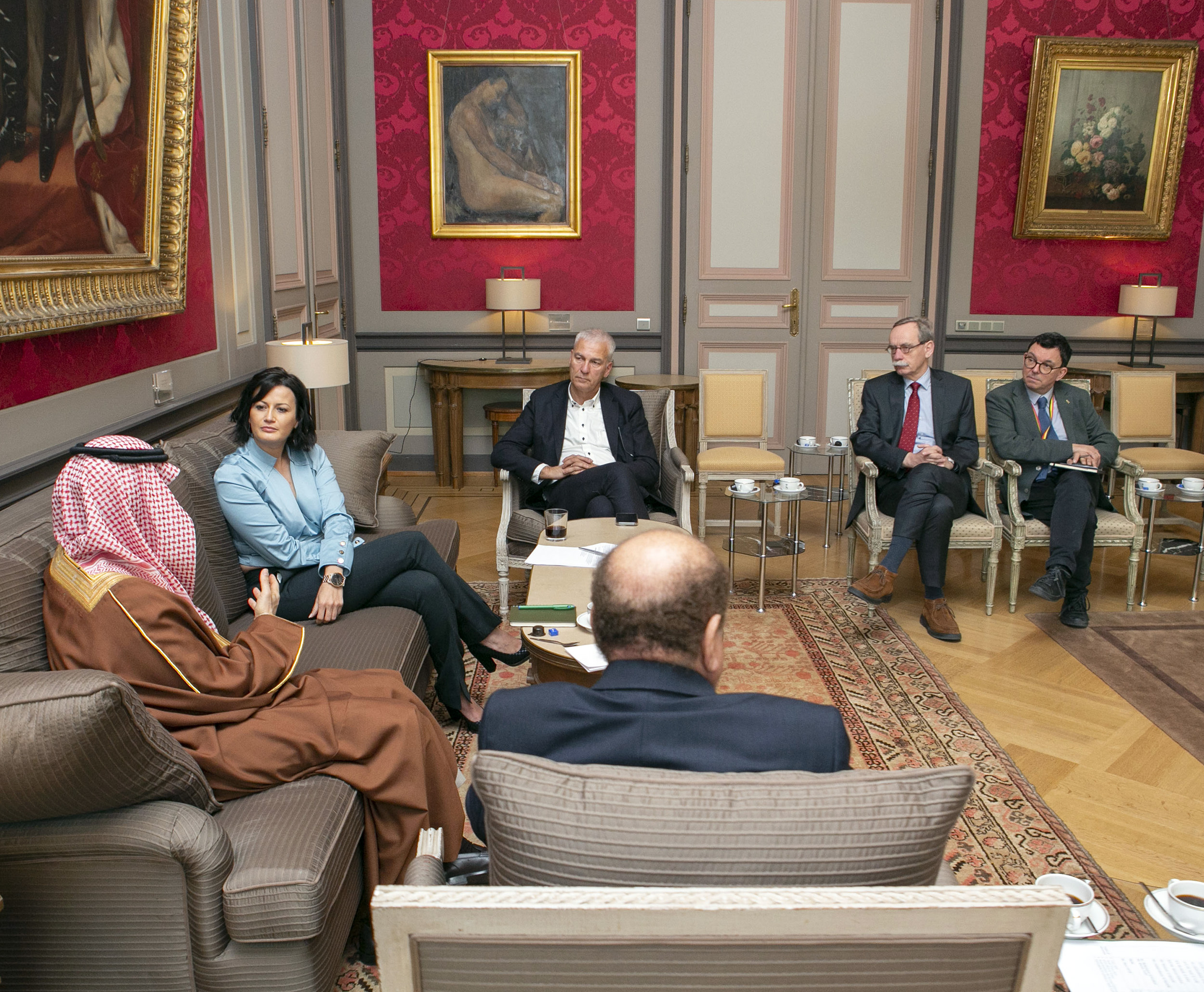  Visite du ministre des affaires étrangères du Royaume d'Arabie Saoudite