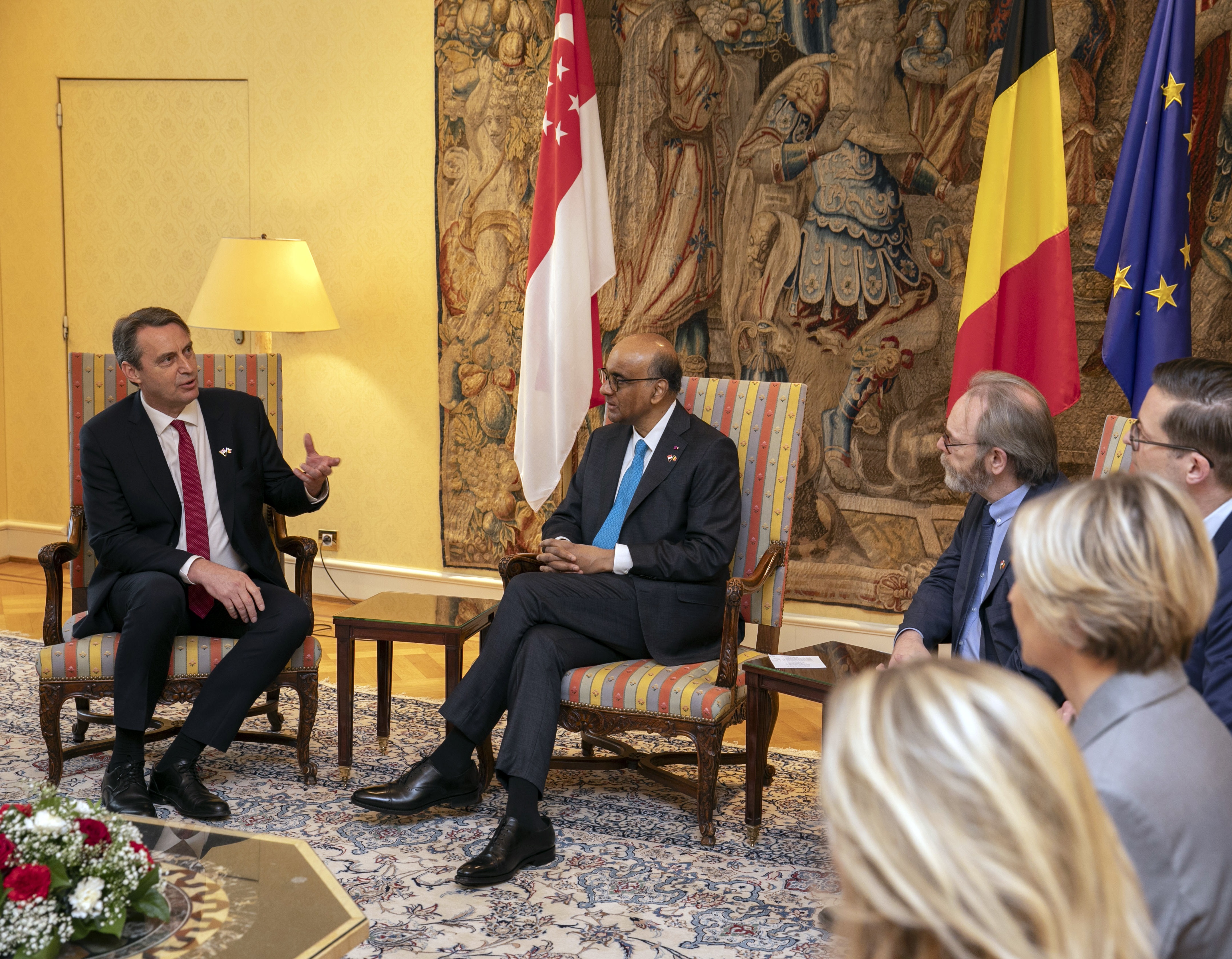  Staatsbezoek van de president van Singapore