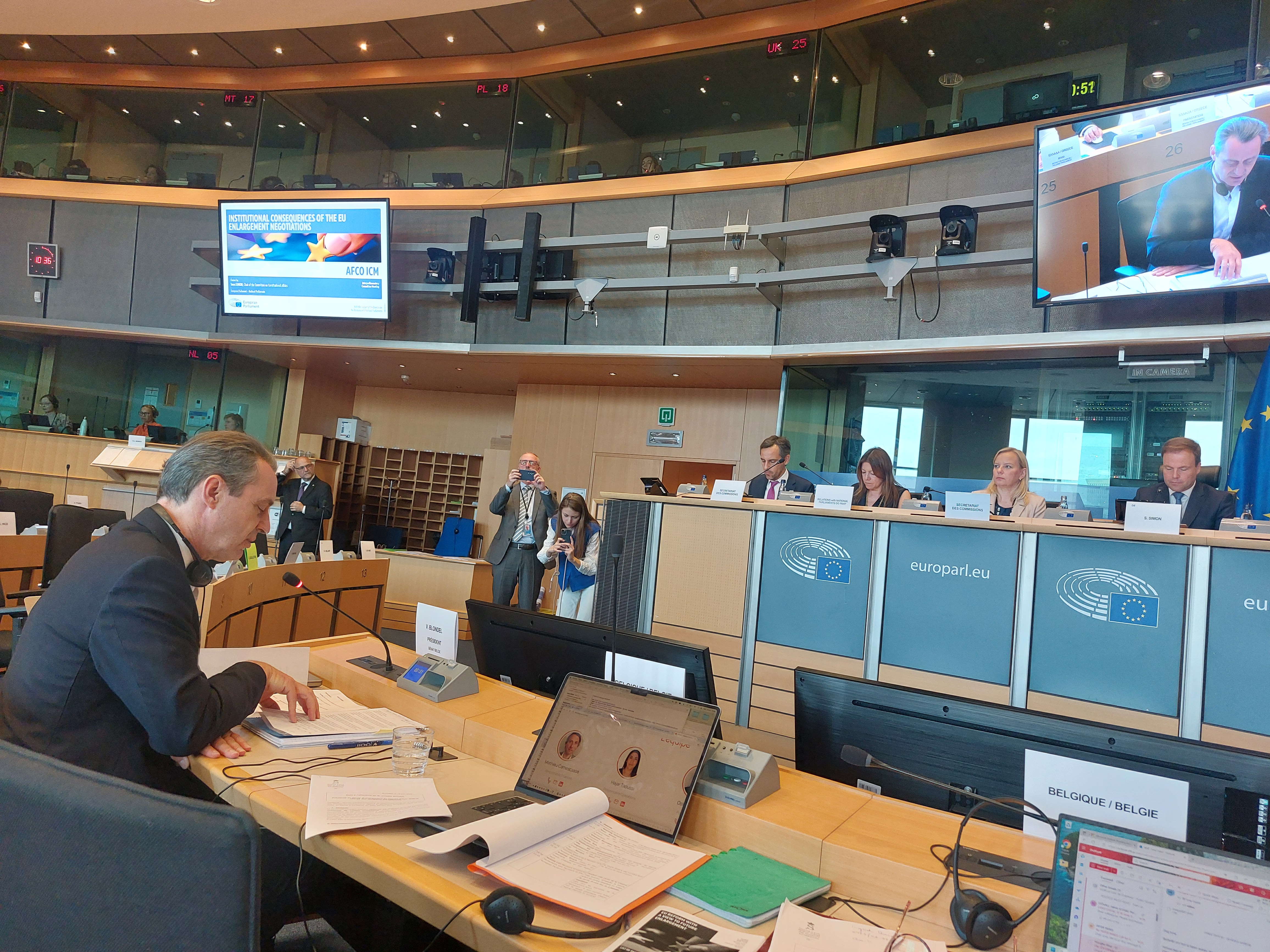 Interparlementaire commissievergadering over de EU-hervorming met het oog op uitbreiding