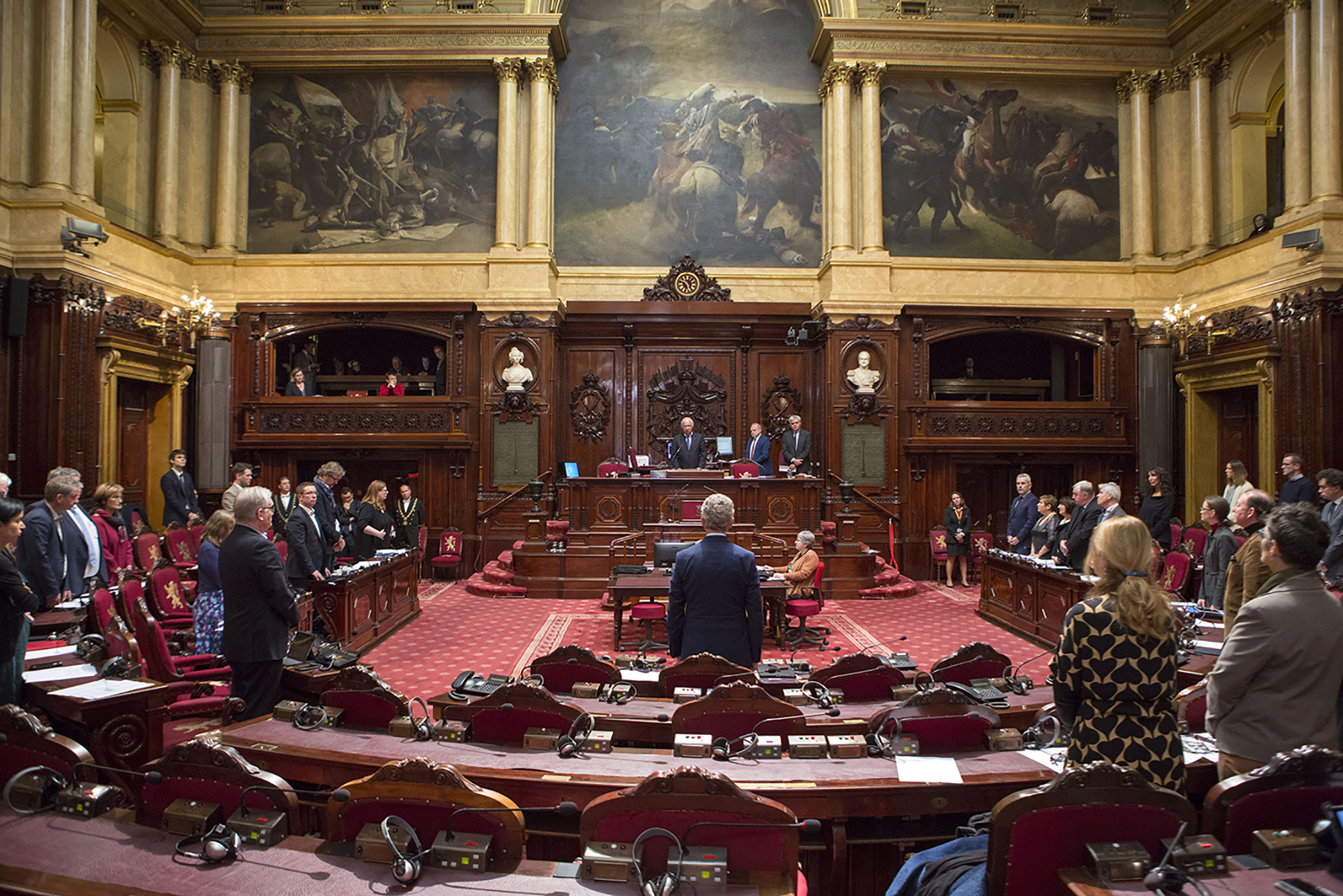  Six nouveaux sénateurs ont prêté serment