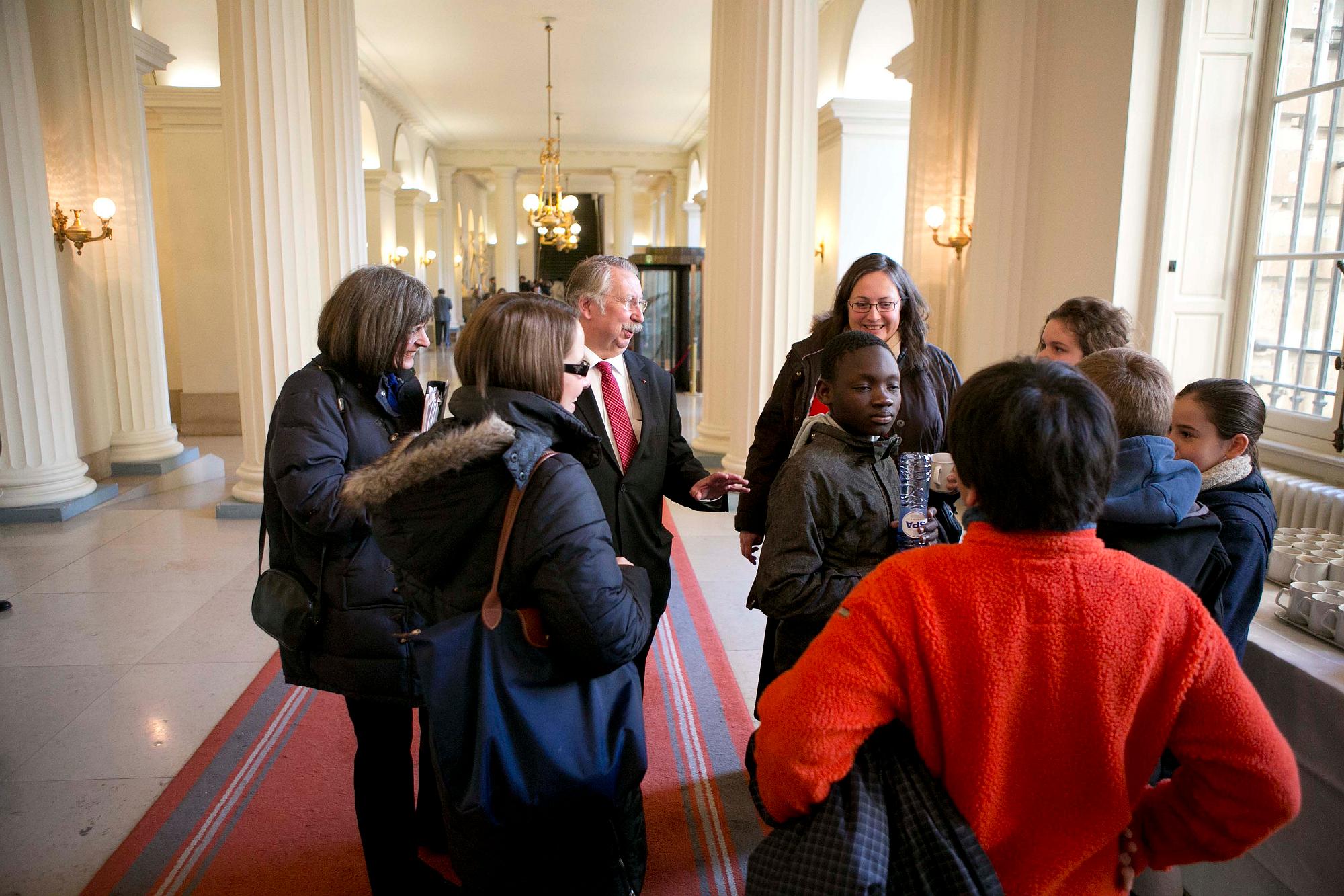  Armistice: anciens combattants et jeunes au Sénat - 11/11/2012