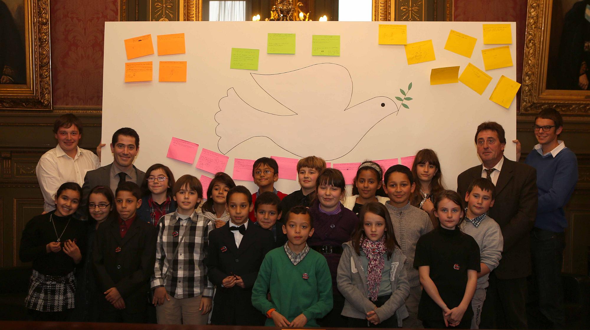  Armistice: anciens combattants et jeunes au Sénat - 11/11/2012