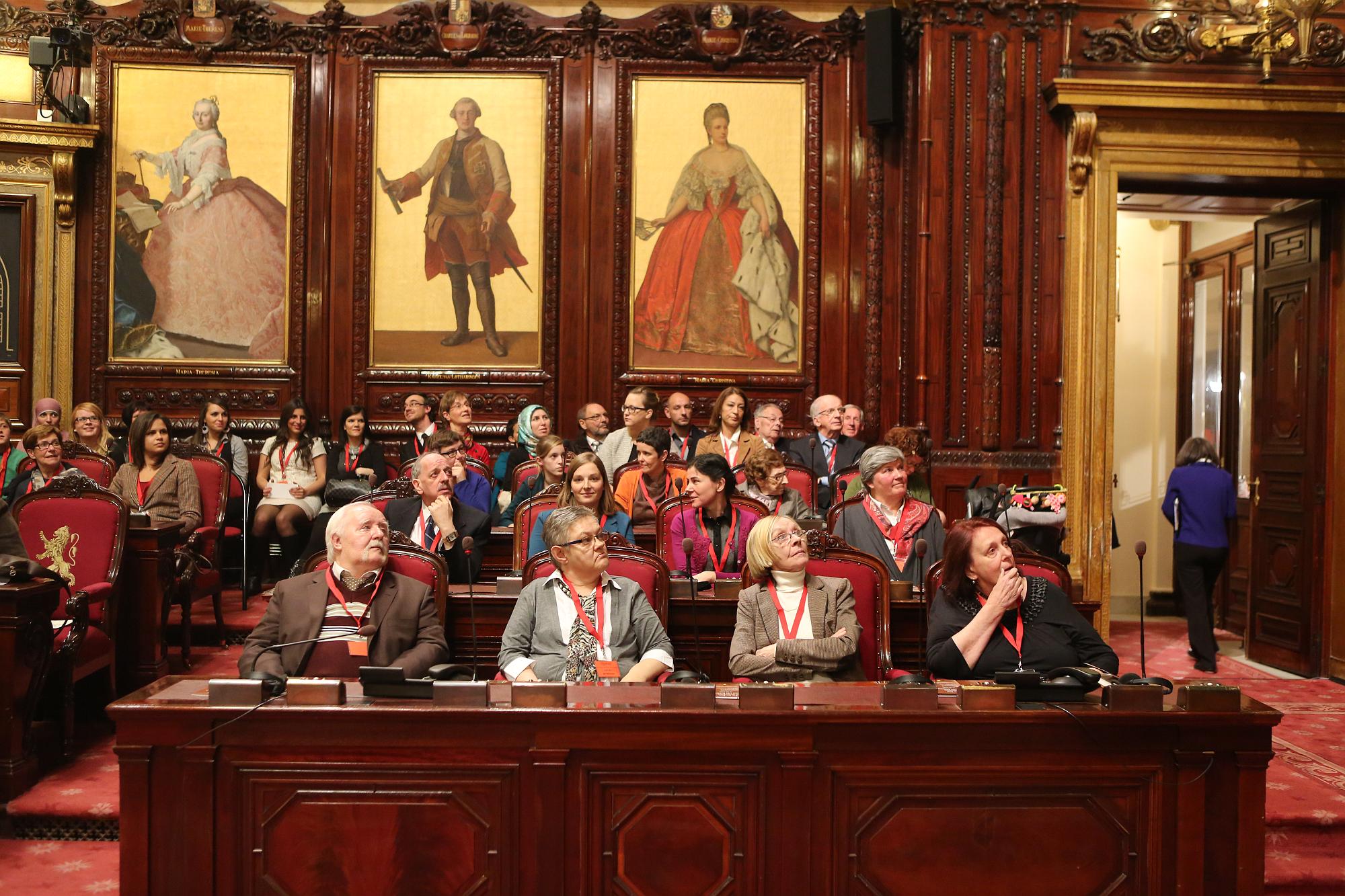  Koningsfeest in het federale parlement:  “Actief ouder worden en Solidariteit tussen de generaties”