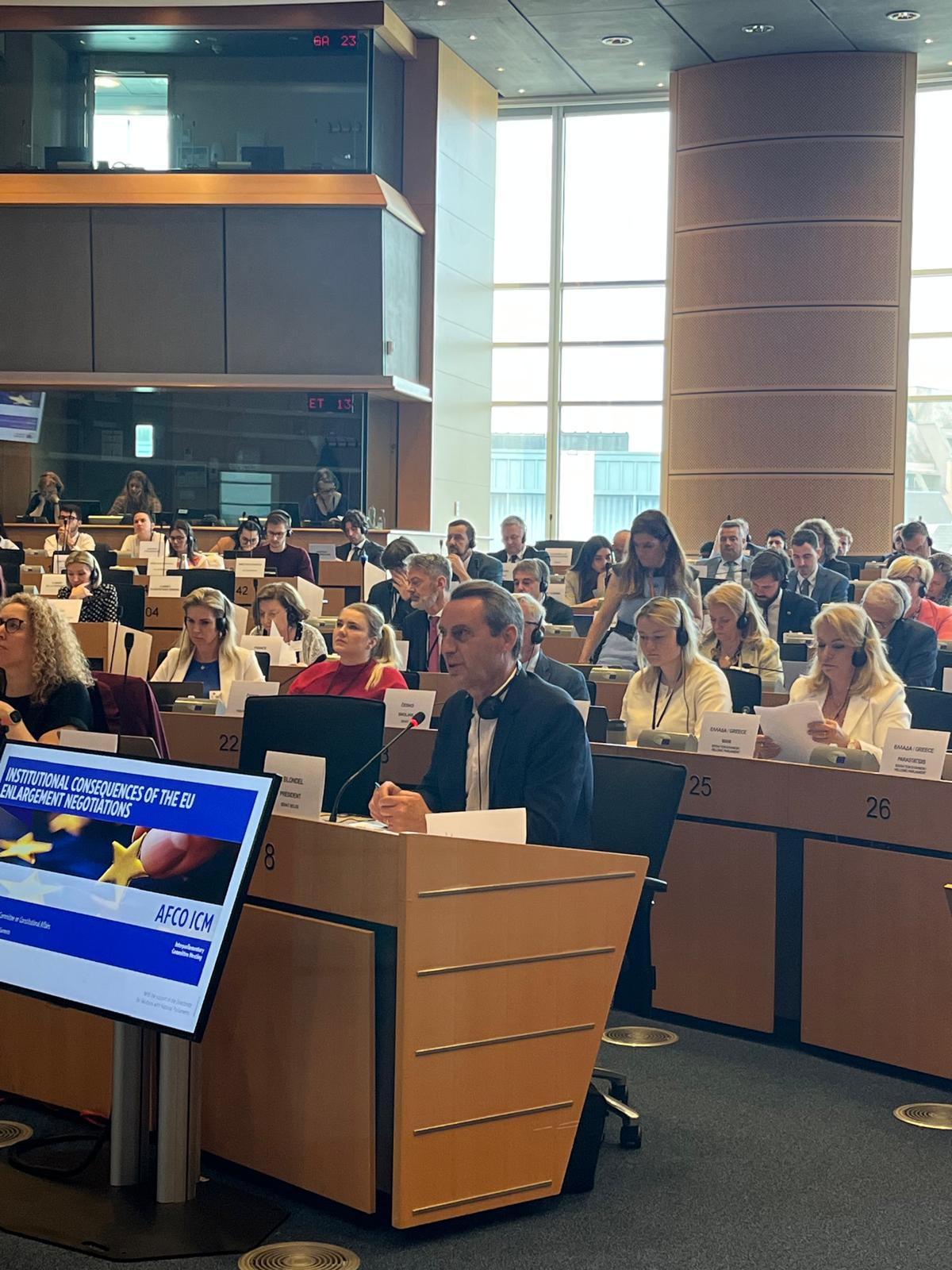  Interparlementaire commissievergadering over de EU-hervorming met het oog op uitbreiding