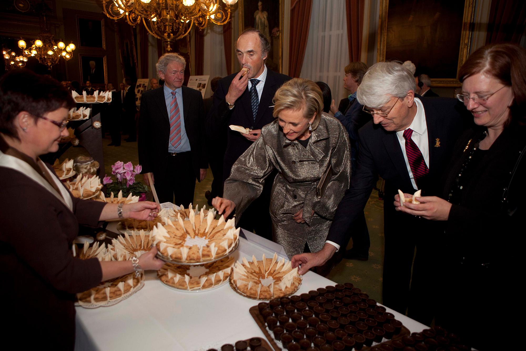  La Fête du Roi au Parlement féderal - “Hommage aux bénévoles et aux volontaires” - 15/11/2011