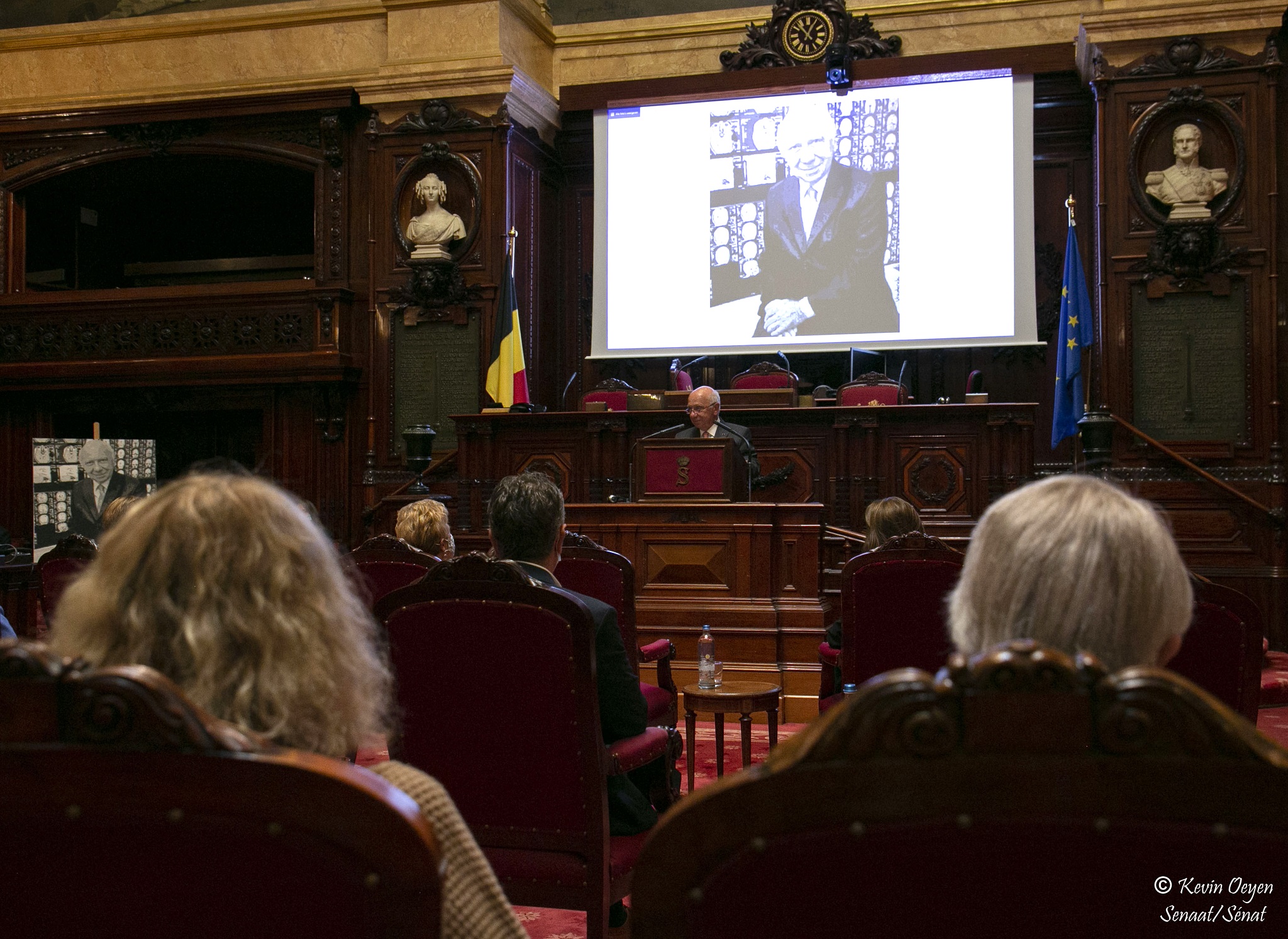  Inauguration du portrait de Monsieur Jacques Brotchi, ancien président du Sénat