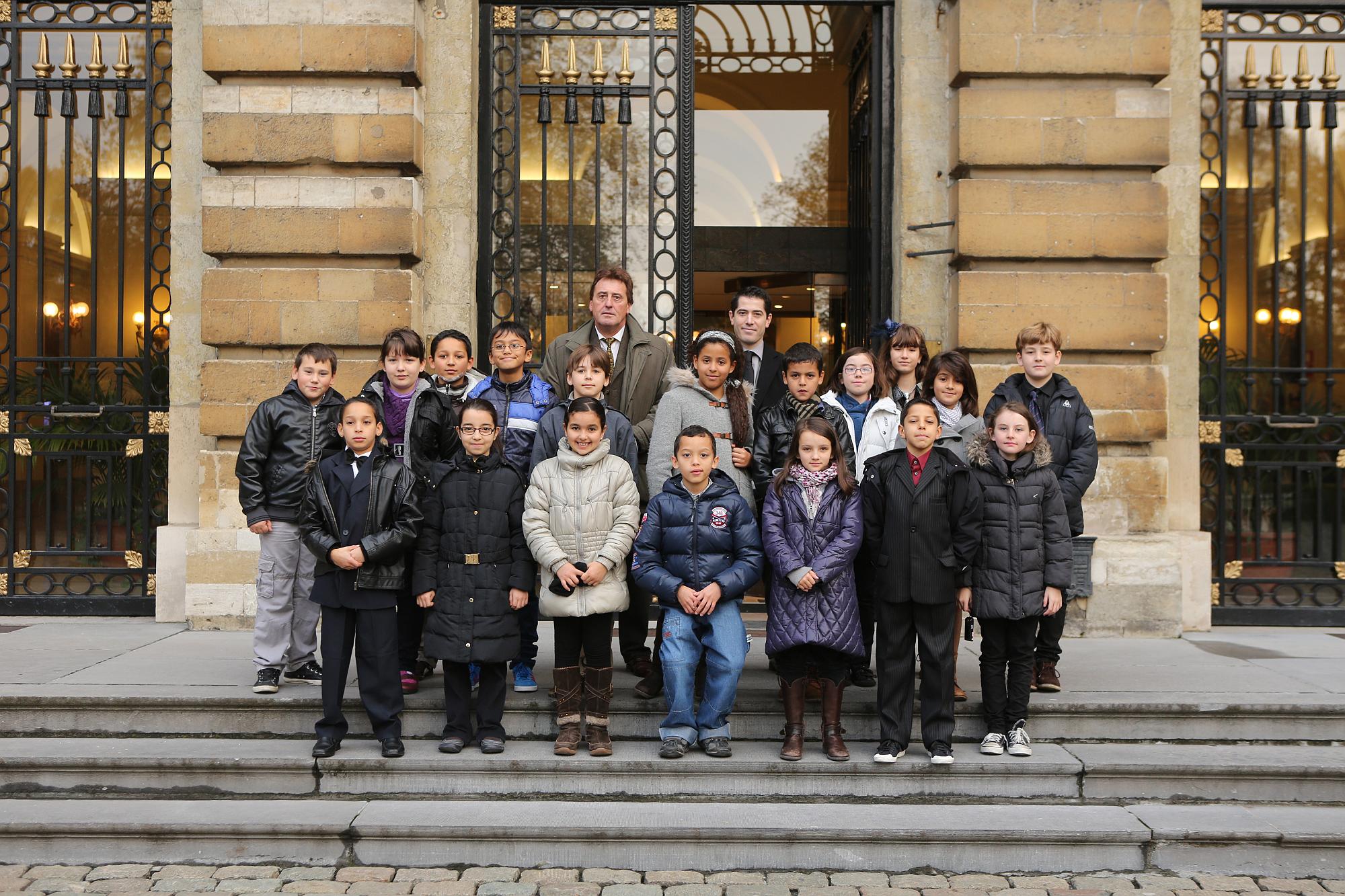  Armistice: anciens combattants et jeunes au Sénat - 11/11/2012