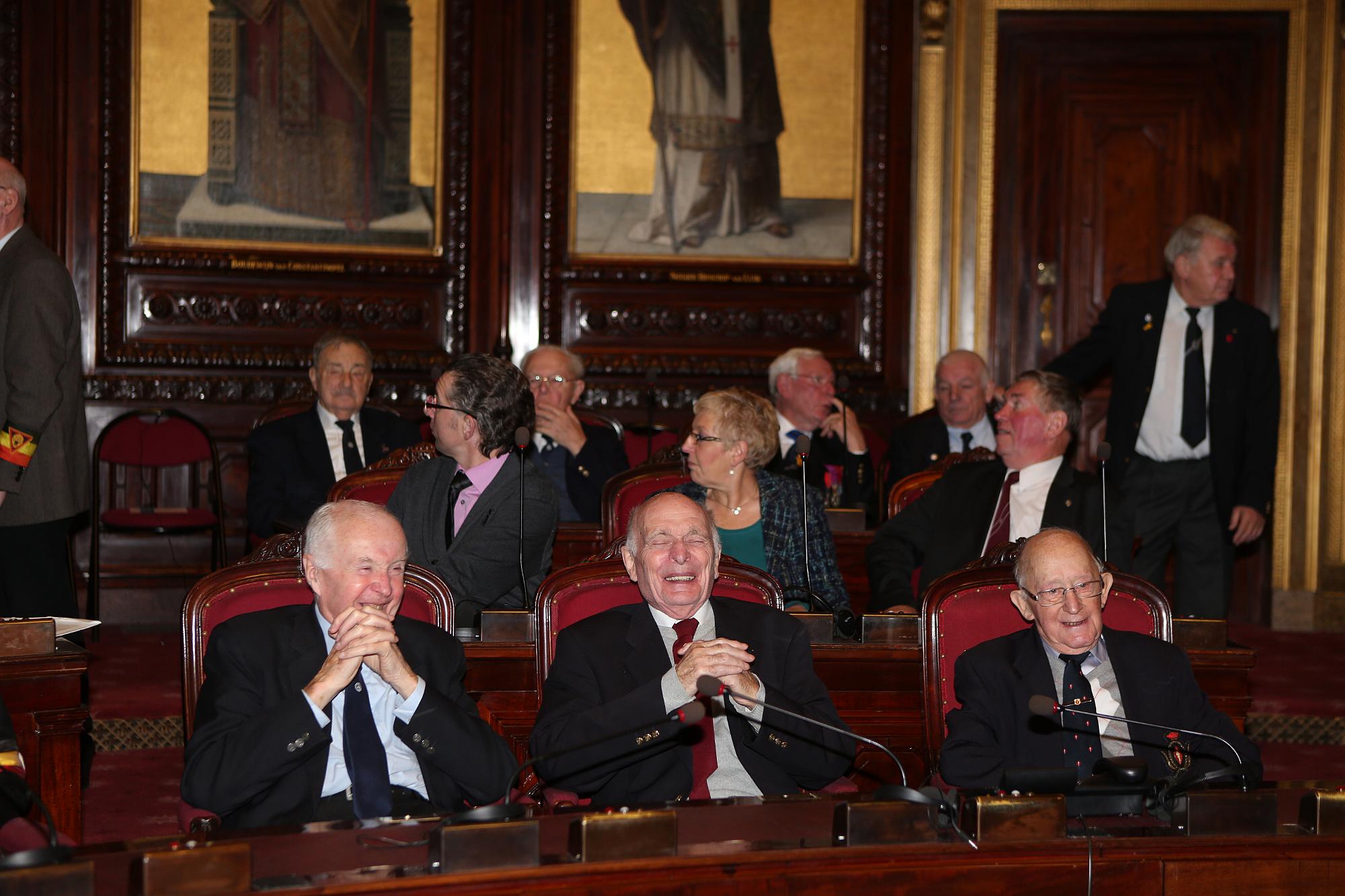  Armistice: anciens combattants et jeunes au Sénat - 11/11/2012