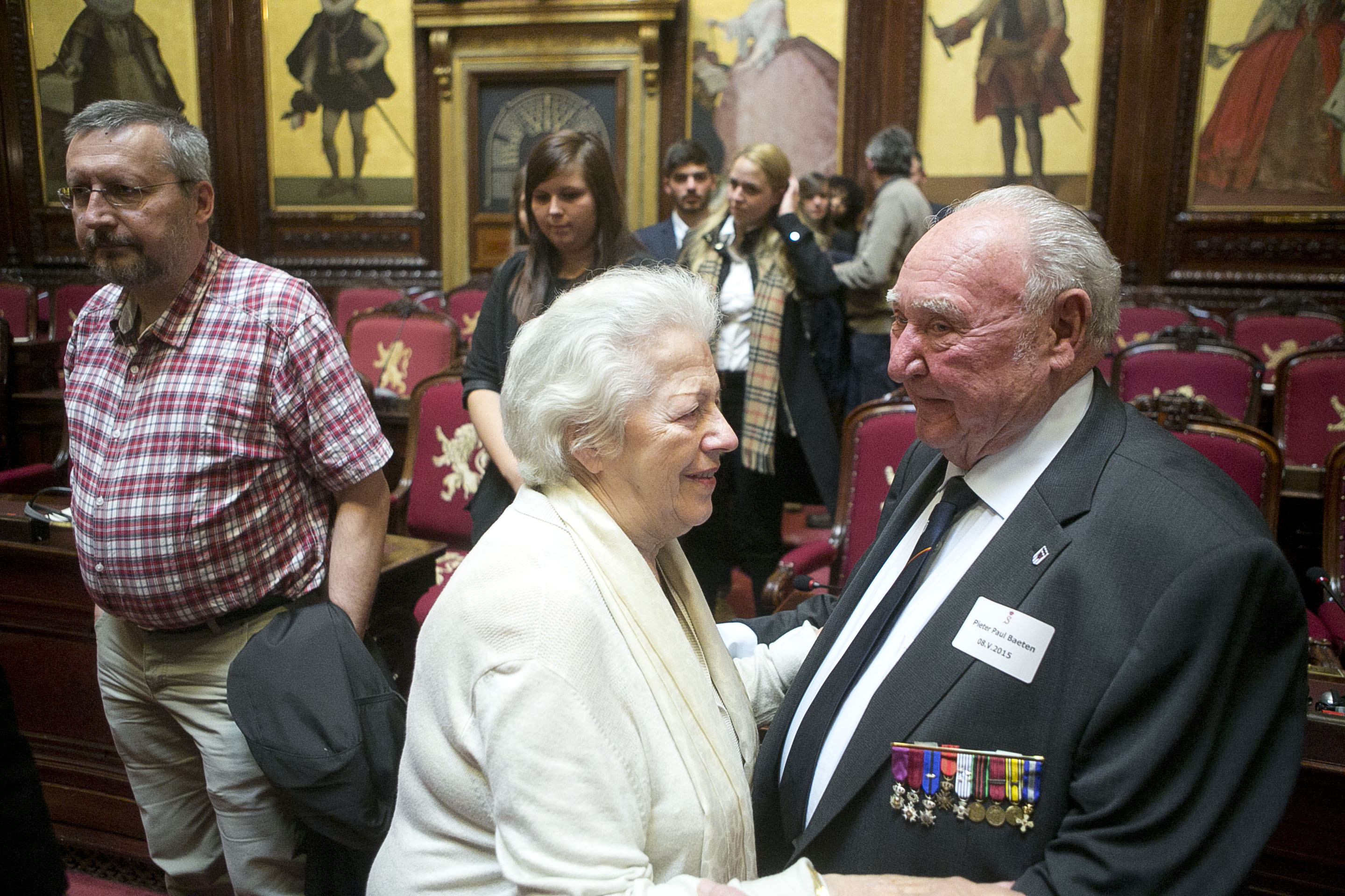  Cérémonie de commémoration des 70 ans de la fin de la Seconde Guerre mondiale en Europe