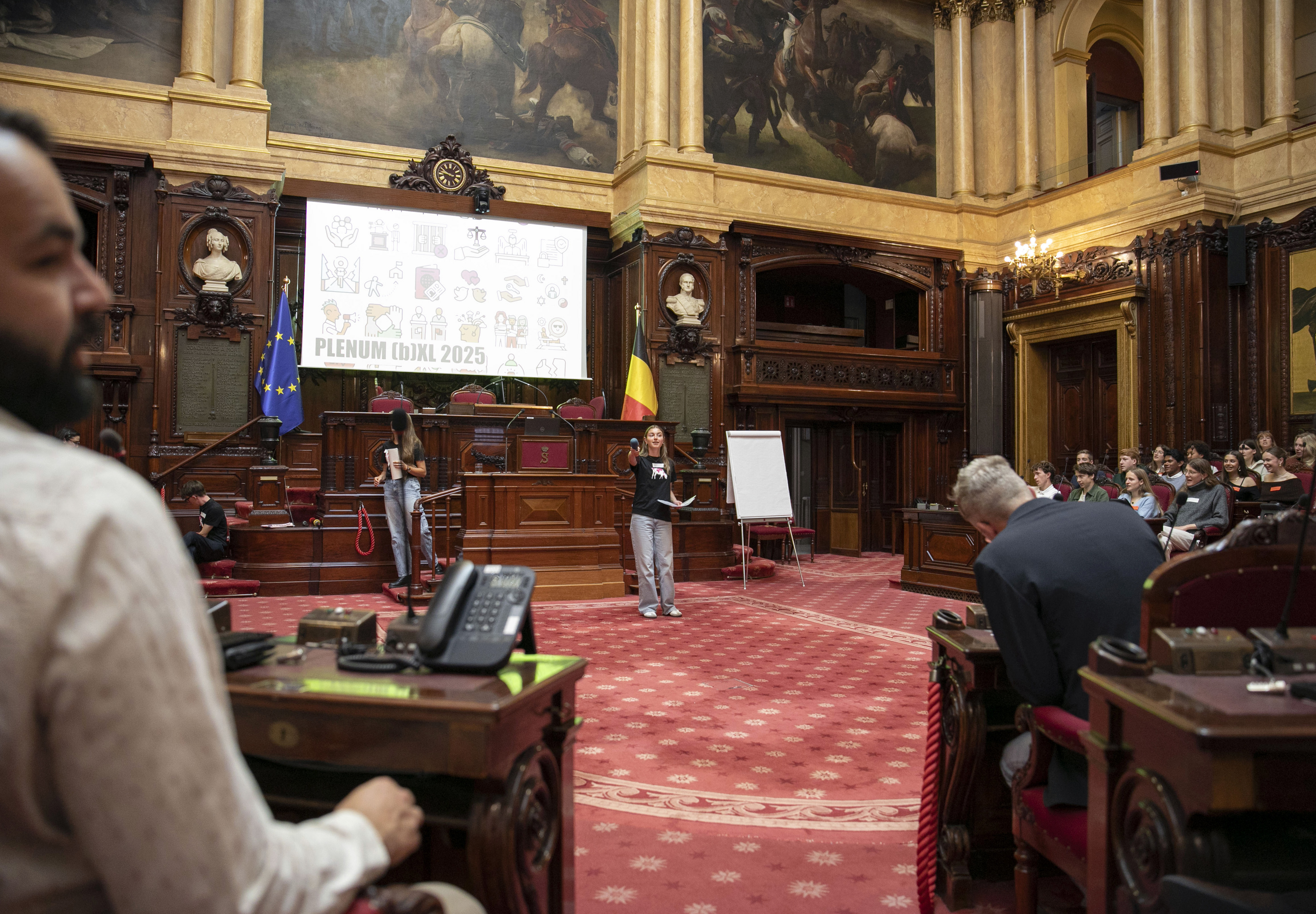  Jongerenparlement in de Senaat