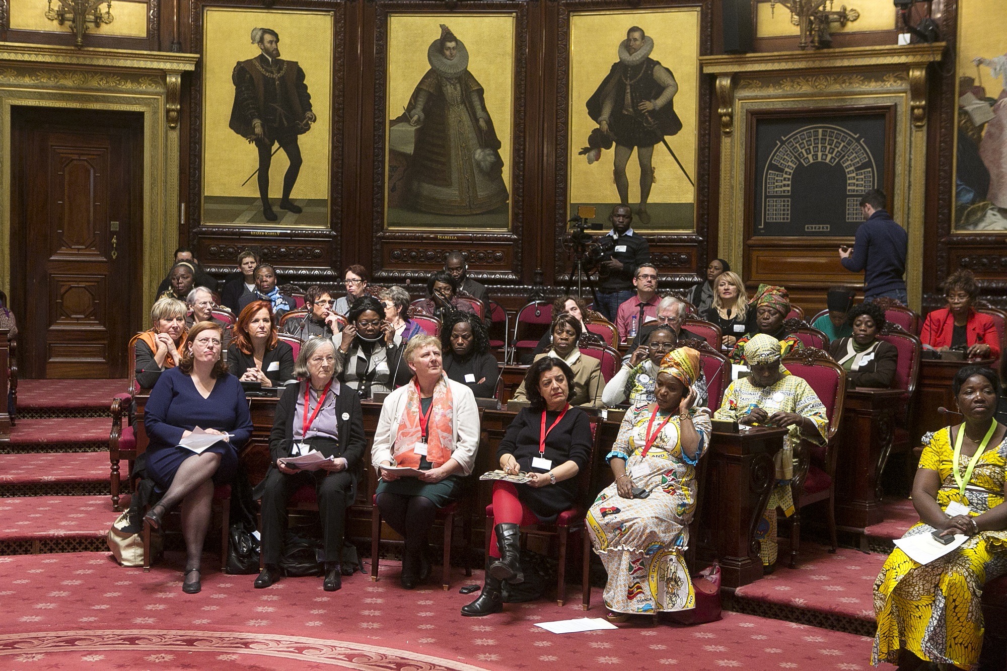  Ceremonie "Zoek uw Vredesvrouw 2014"