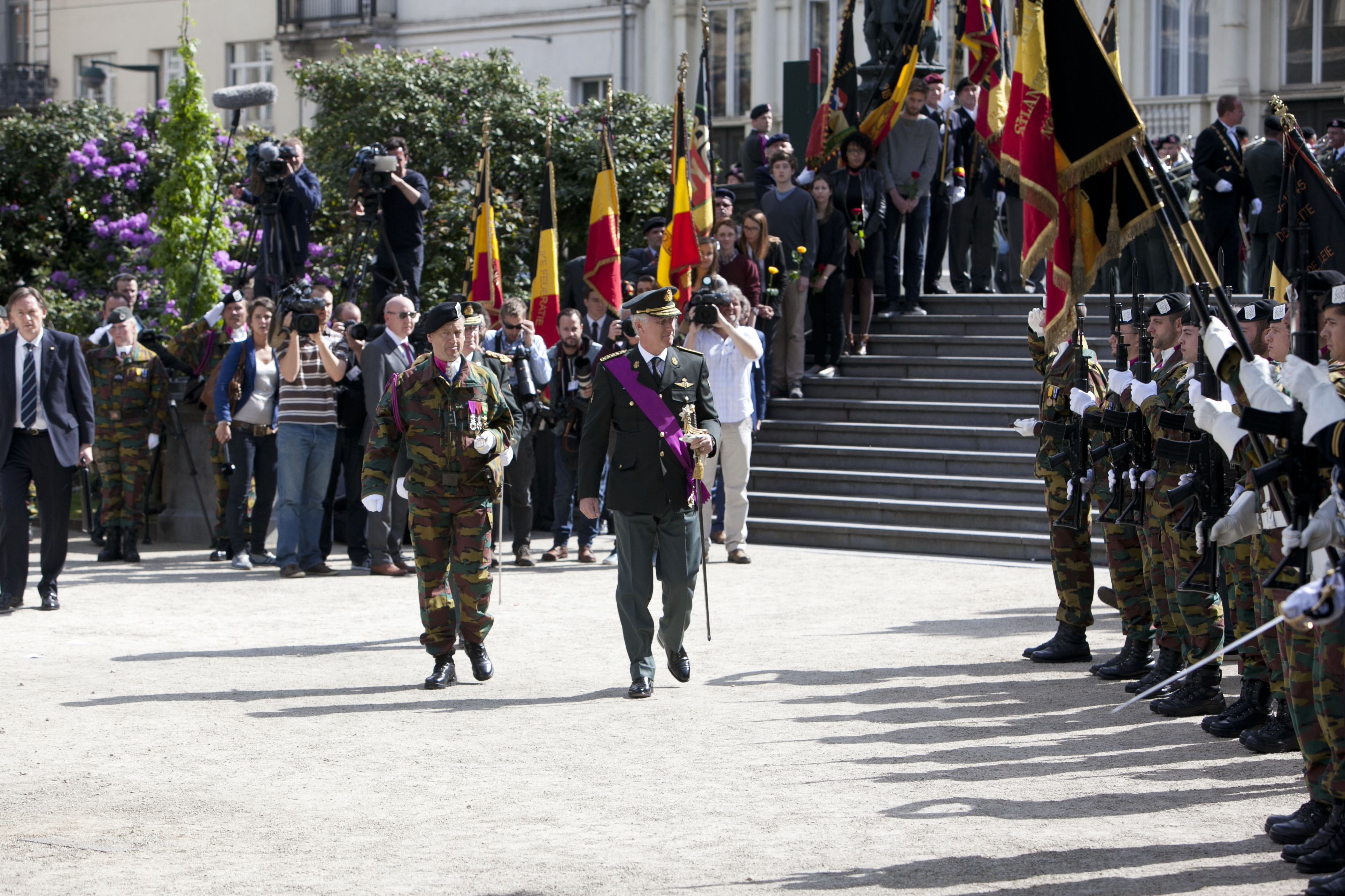  Cérémonie de commémoration des 70 ans de la fin de la Seconde Guerre mondiale en Europe