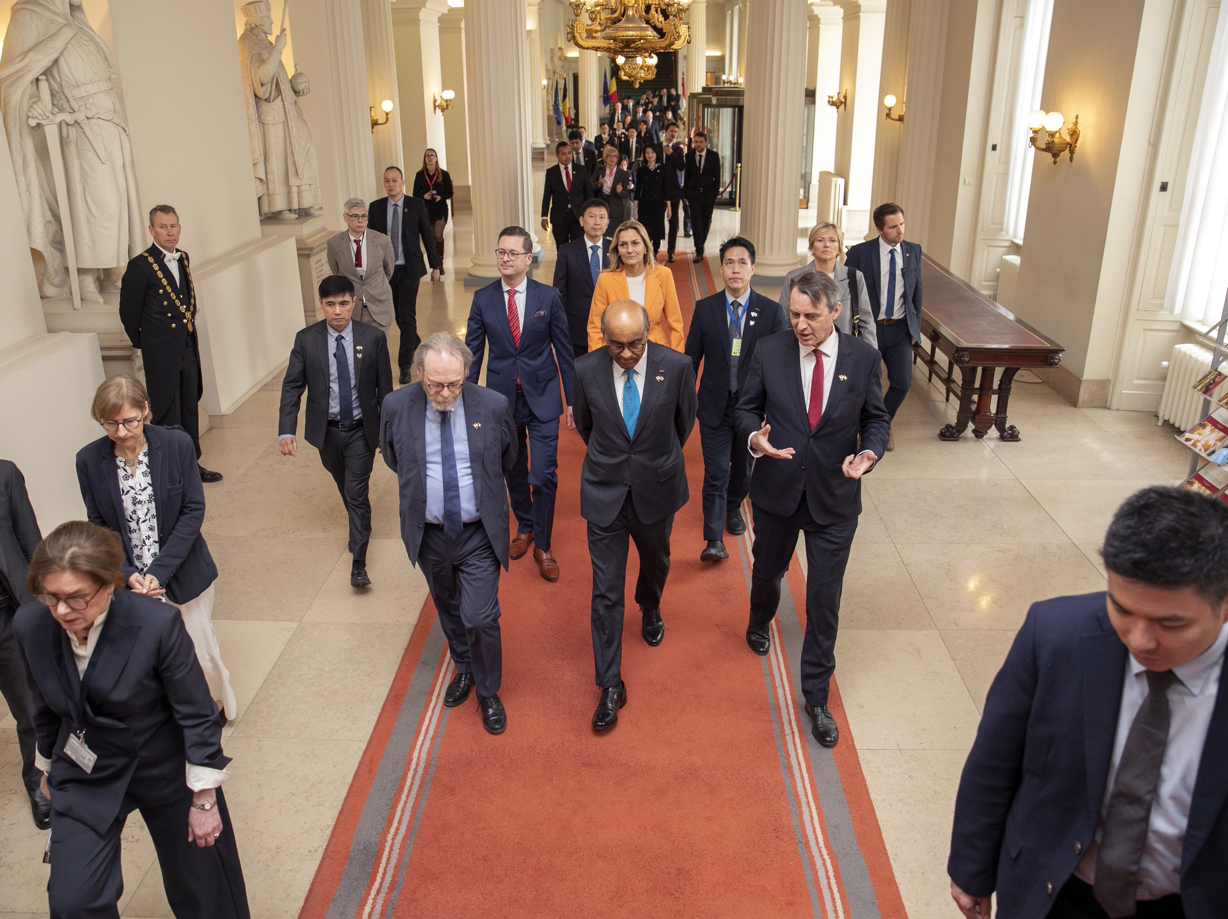  Staatsbezoek van de president van Singapore