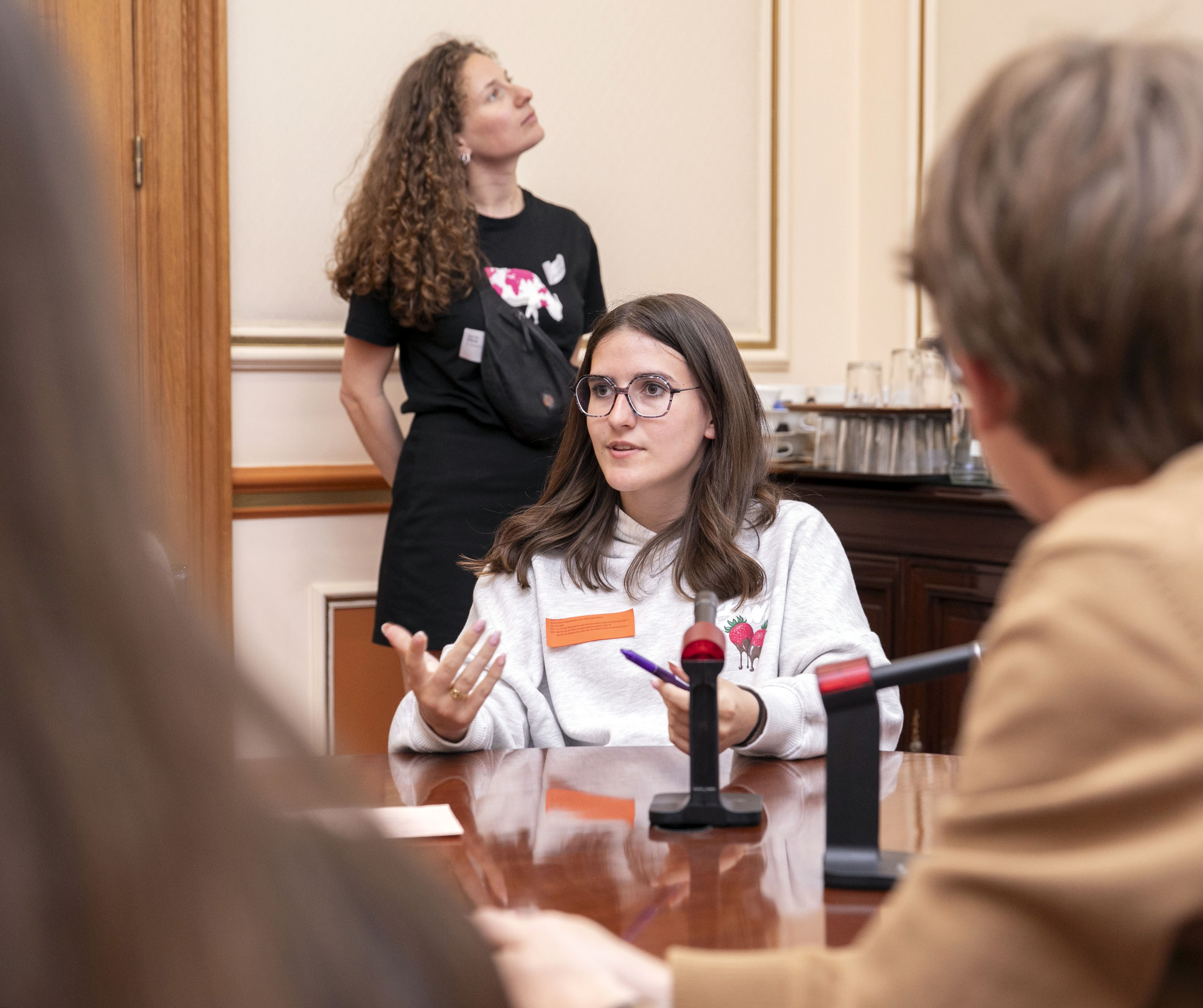  Jongerenparlement in de Senaat